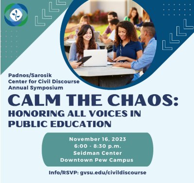 10th Annual Civil Discourse Symposium flyer